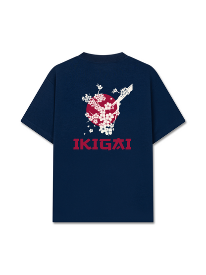 Áo Thun Relaxed Fit Ikigai Sakura