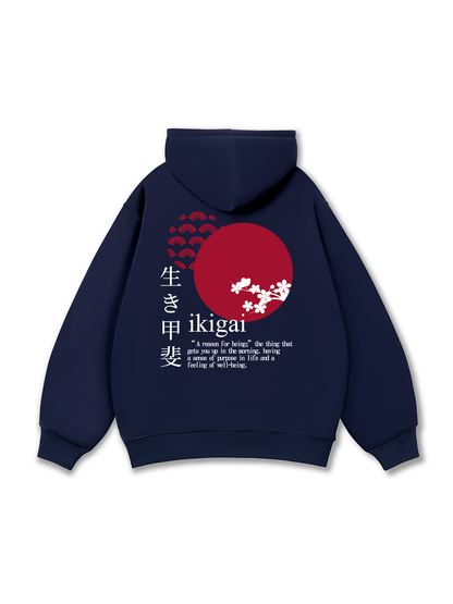 Ikigai A Reason For Being Hoodie