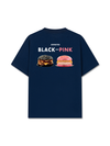 Áo Thun Relaxed Fit Sweet Pastry Black Pink