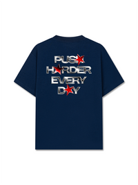 Áo Thun Relaxed Fit Push Harder Every Day