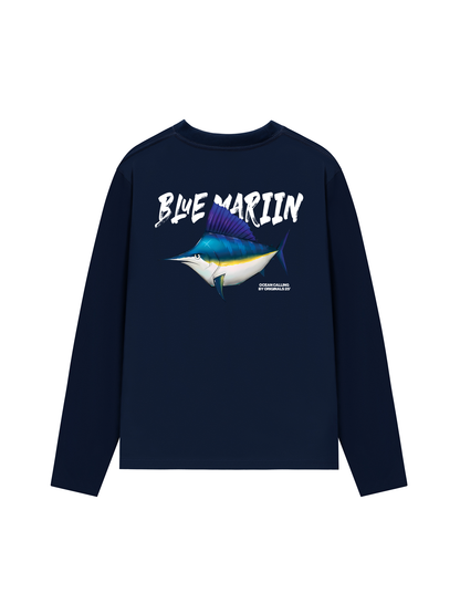 Áo Thun Dài Tay Ocean Blue Mariin