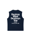 Áo Ba Lỗ Relaxed Fit Life Vibe Destroy What Destroy You