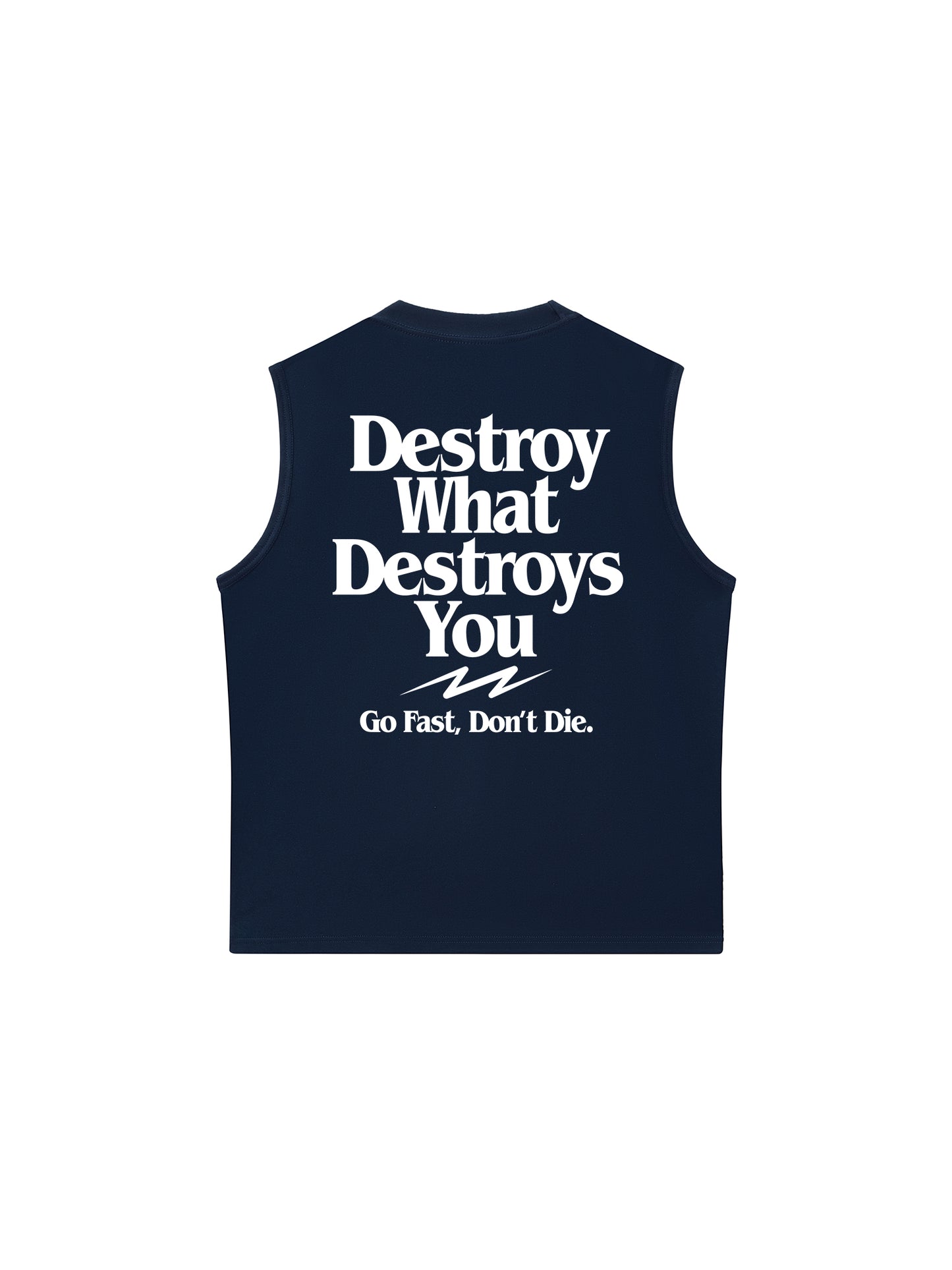 Áo Ba Lỗ Relaxed Fit Life Vibe Destroy What Destroy You