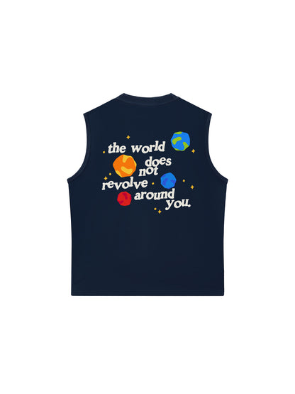 Áo Ba Lỗ Relaxed Fit The World