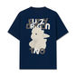 Áo Thun Relaxed Fit  Fuzzy Font Dragon