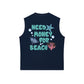 Áo Ba Lỗ Relaxed Fit Need Money For Beach