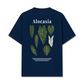 Áo Thun Relaxed Fit Tropical Alocasia Quote