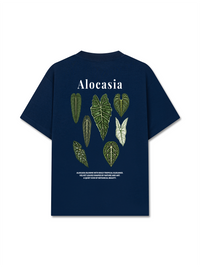 Áo Thun Relaxed Fit Tropical Alocasia Quote
