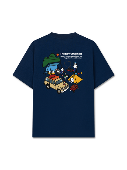Áo Thun Relaxed Fit Together For Outdoor Fun