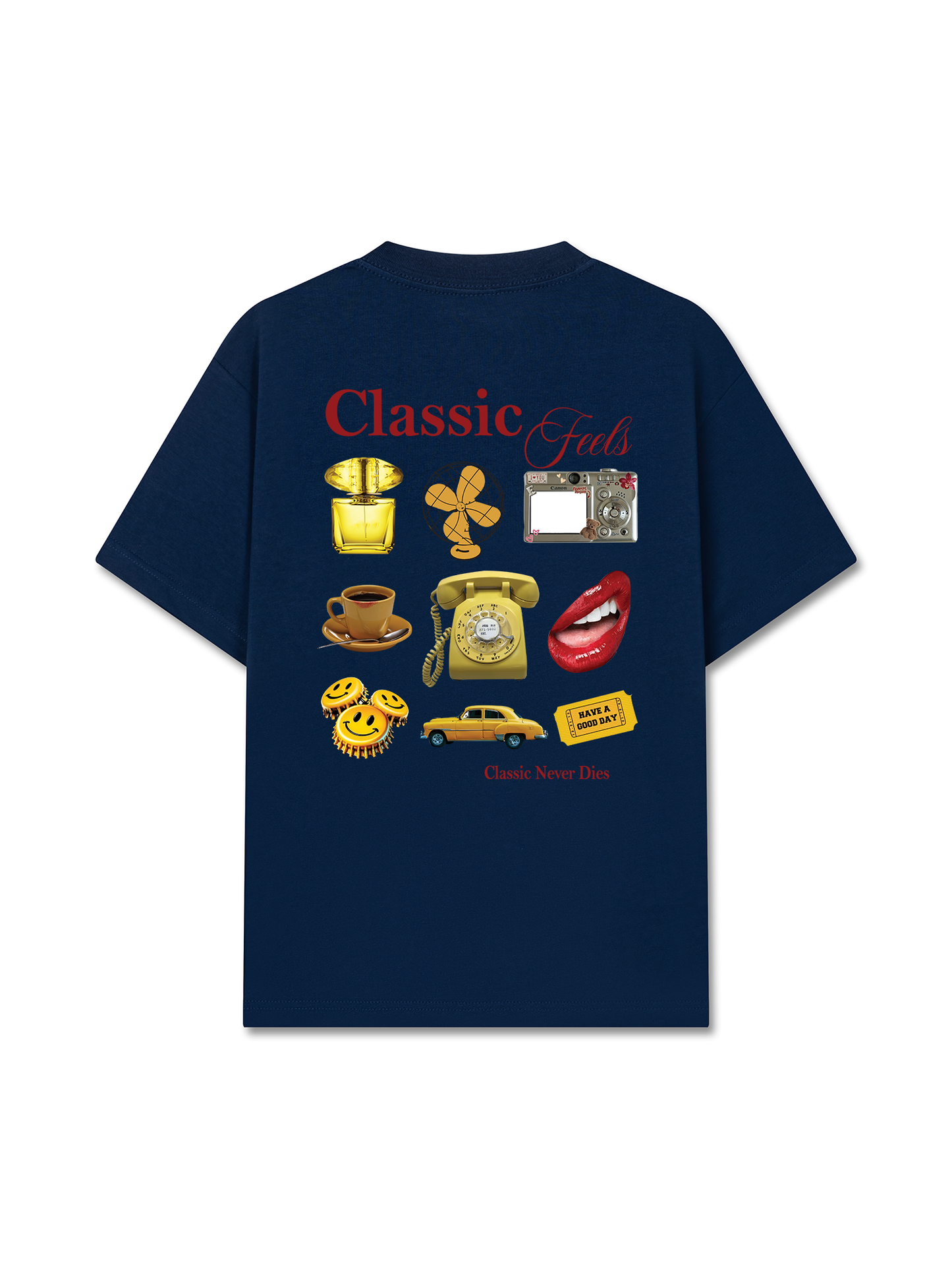 Áo Thun Relaxed Fit Classic Feels - Classic Never Dies Back in The Day