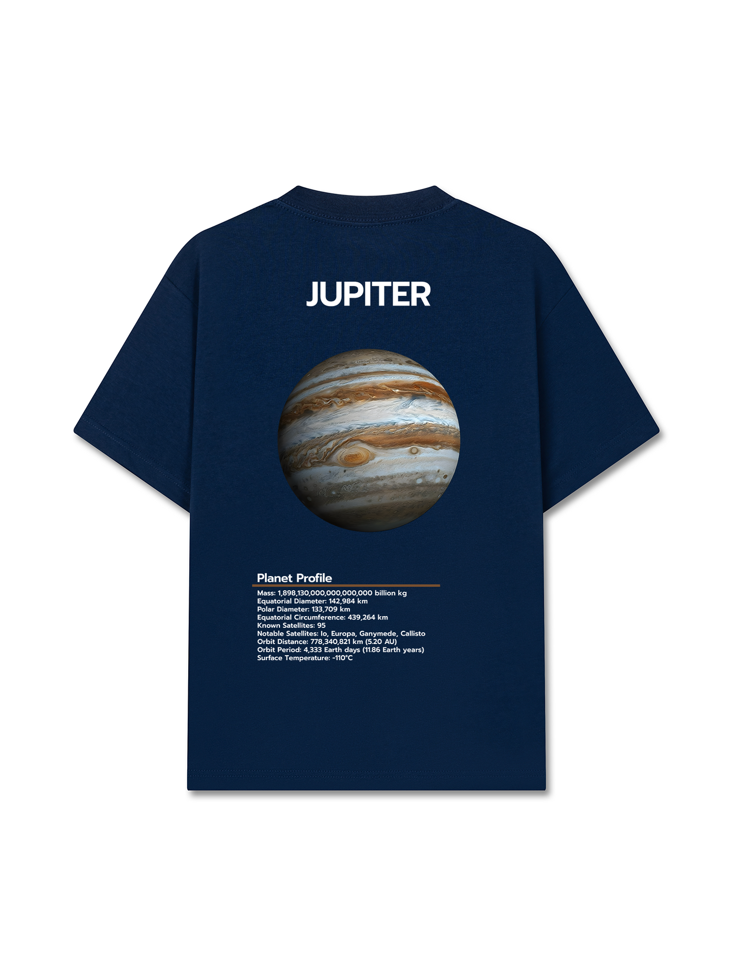 Áo Thun Relaxed Fit The Planet Profile Jupiter