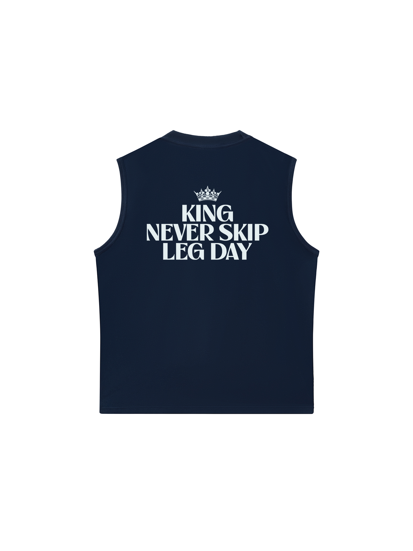 Áo Ba Lỗ Relaxed Fit King Never Skip Leg Day