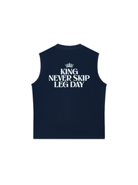 Áo Ba Lỗ Relaxed Fit King Never Skip Leg Day