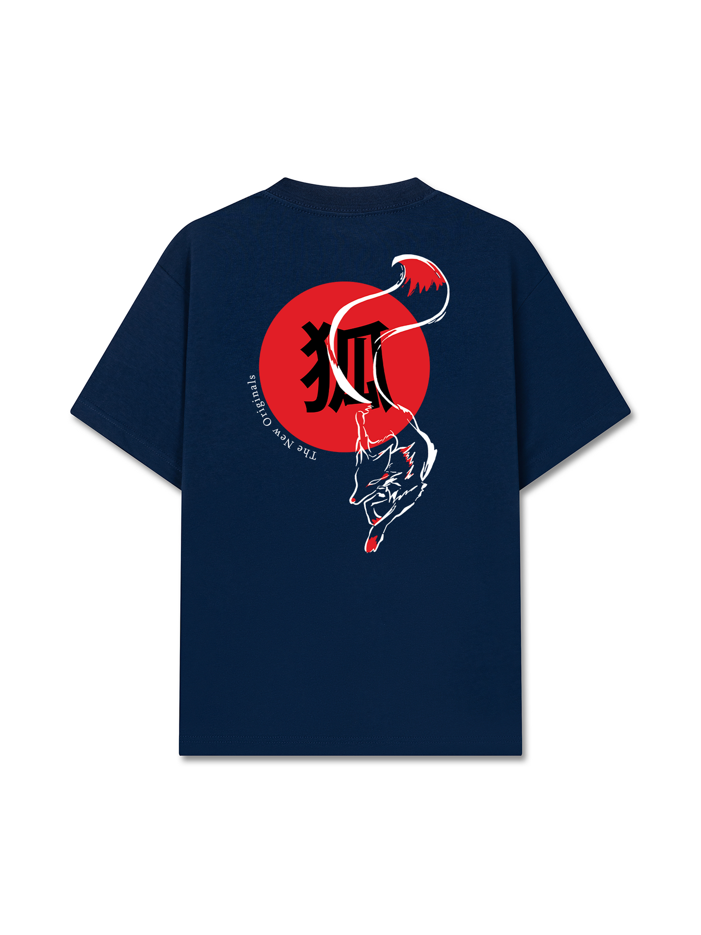 Áo Thun Relaxed Fit Japan Spirit Kitsune