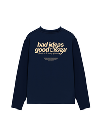 Áo Thun Dài Tay Bad Ideas Good Storys