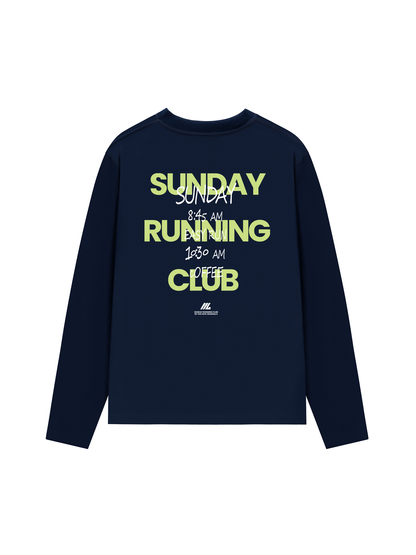 Áo Thun Dài Tay Sunday Running Club Limited