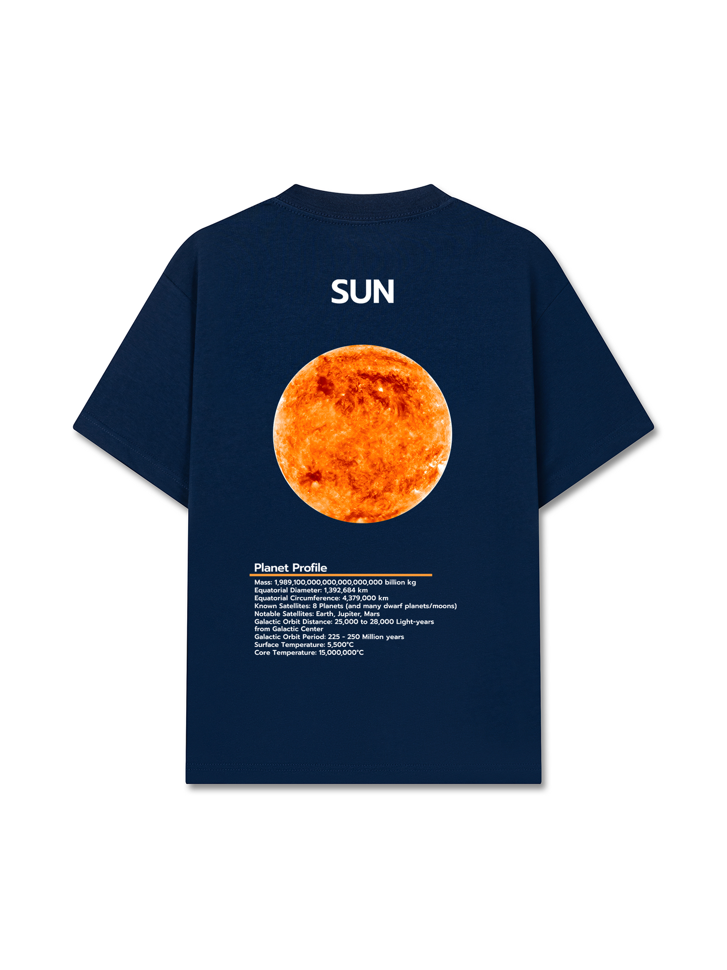 Áo Thun Relaxed Fit The Planet Profile Sun