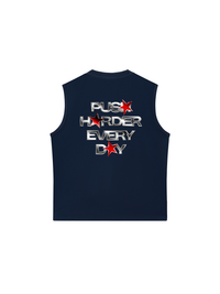 Áo Ba Lỗ Relaxed Fit Push Harder Every Day
