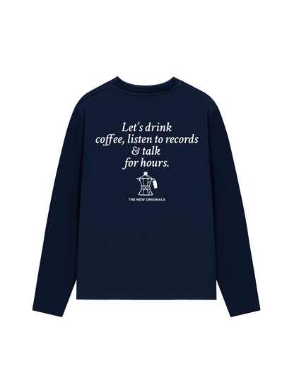 Áo Thun Dài Tay Let_s Drink Coffee