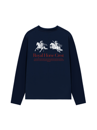 Áo Thun Dài Tay Royal Horse Crest