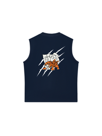 Áo Ba Lỗ Relaxed Fit Japan Spirit Tiger Scratch