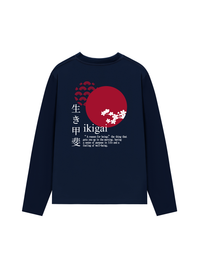 Áo Thun Dài Tay Ikigai A Reason For Being
