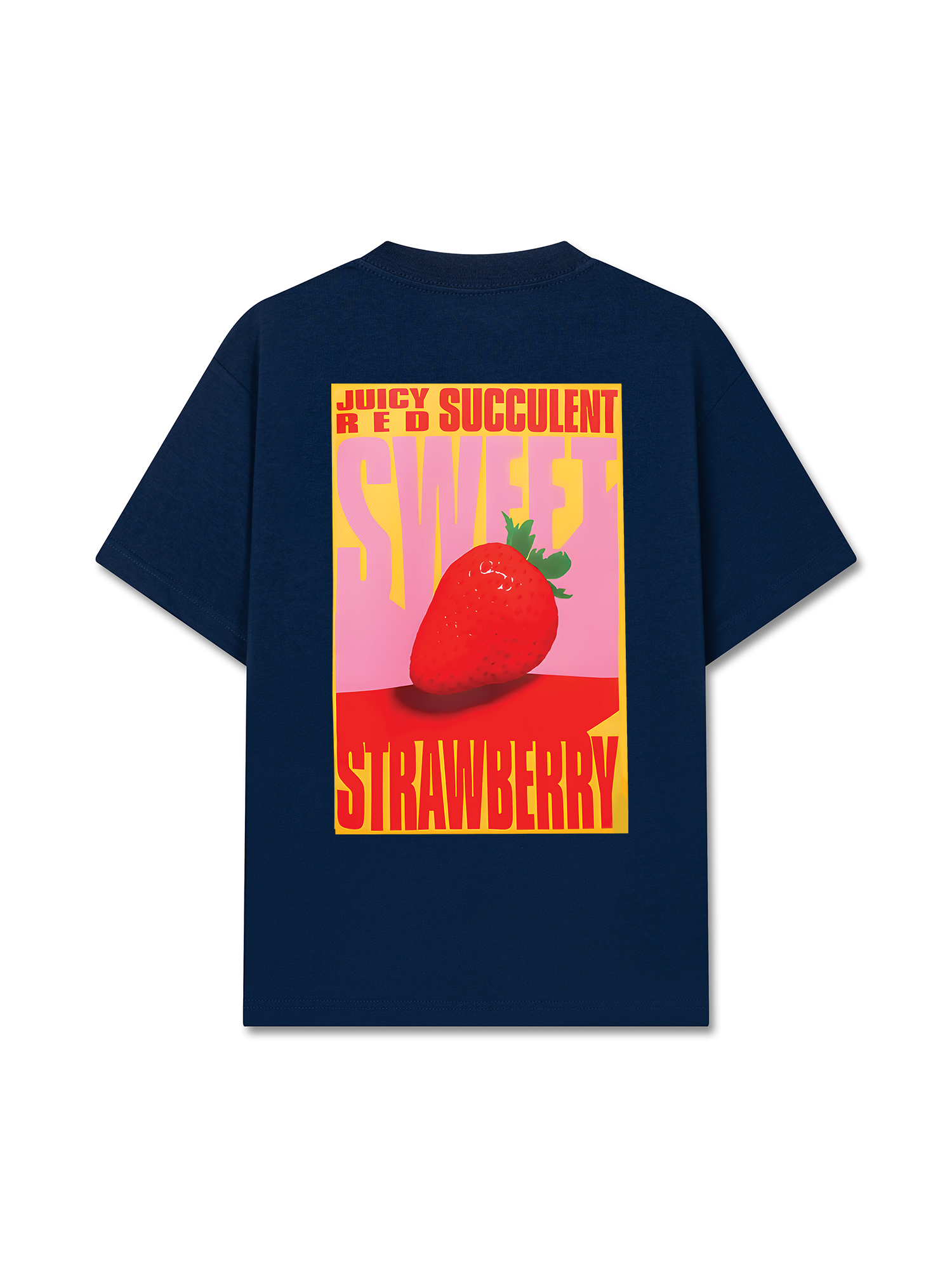 Áo Thun Relaxed Fit Summer Vibes Strawberry
