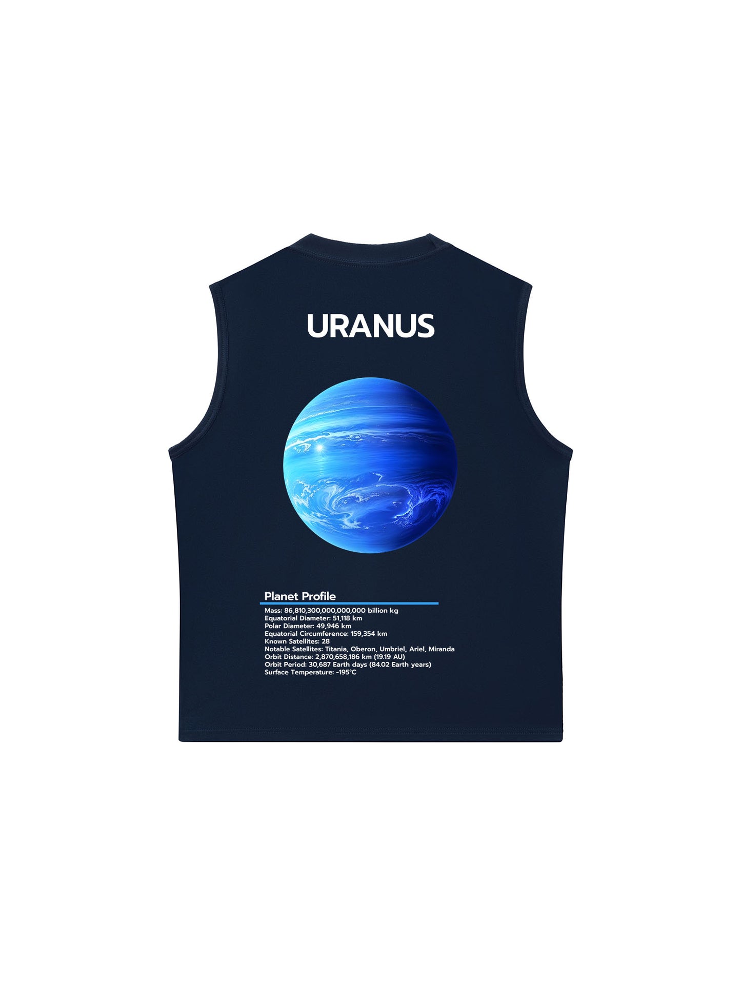 Áo Ba Lỗ Relaxed Fit The Planet Profile Uranus