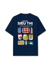 Áo Thun Relaxed Fit Thích Đi Siêu Thị