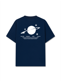 Áo Thun Relaxed Fit Saturn Cosmos Ring World
