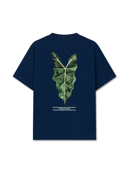 Áo Thun Relaxed Fit TROPICAL Alocasia Leaf