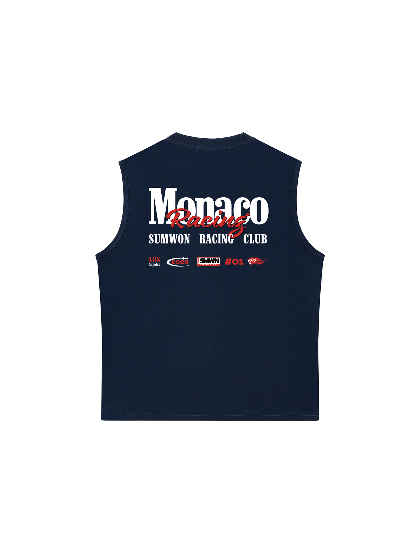 Áo Ba Lỗ Relaxed Fit Monaco Racing