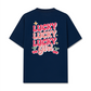 Áo Thun Relaxed Fit Cherry Lucky Girl
