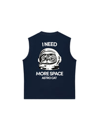 Áo Ba Lỗ Relaxed Fit Astro Cat
