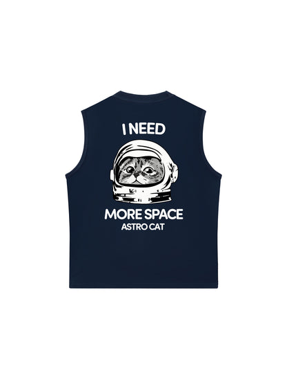 Áo Ba Lỗ Relaxed Fit Astro Cat