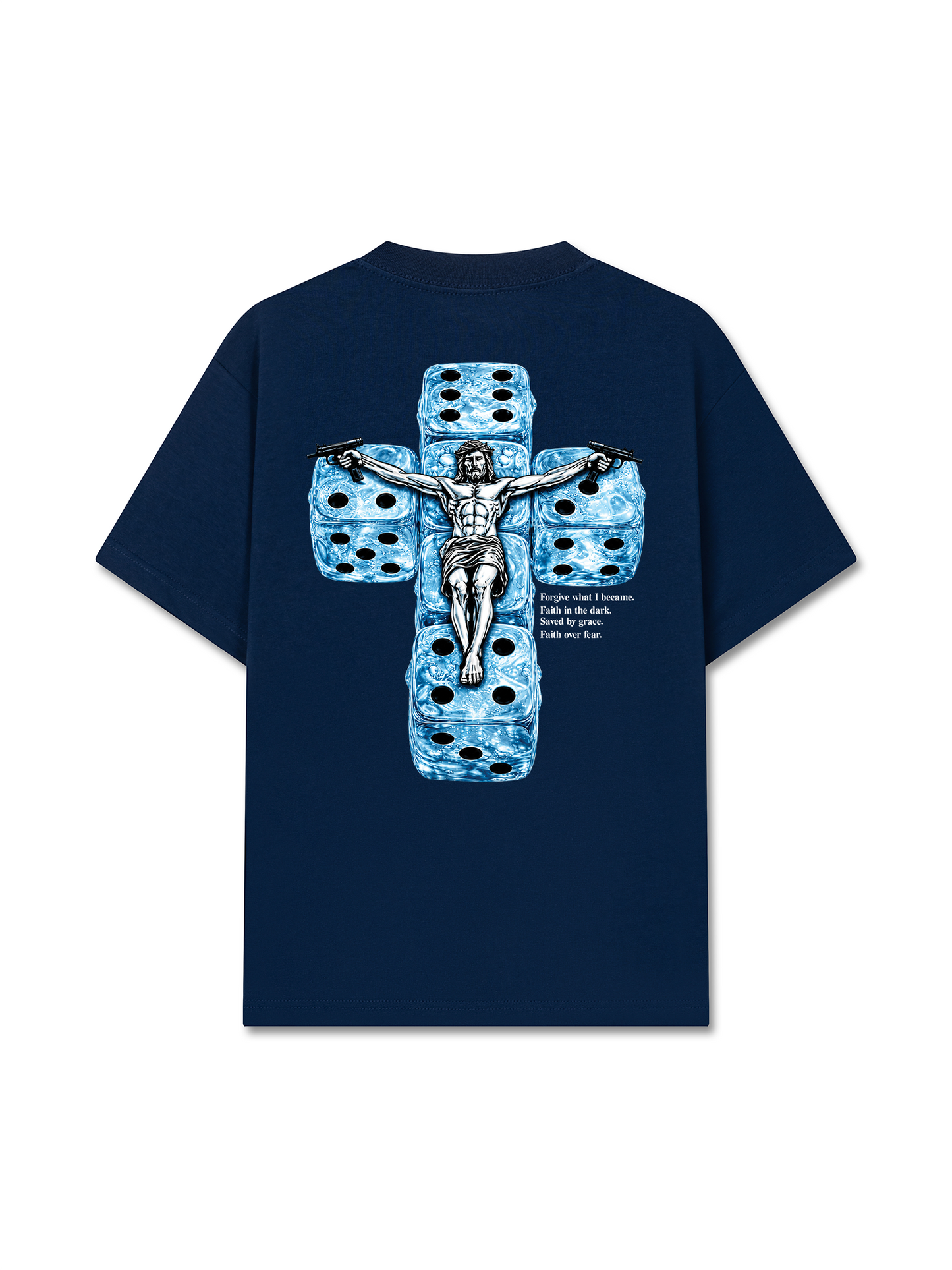 Áo Thun Relaxed Fit God With Gun