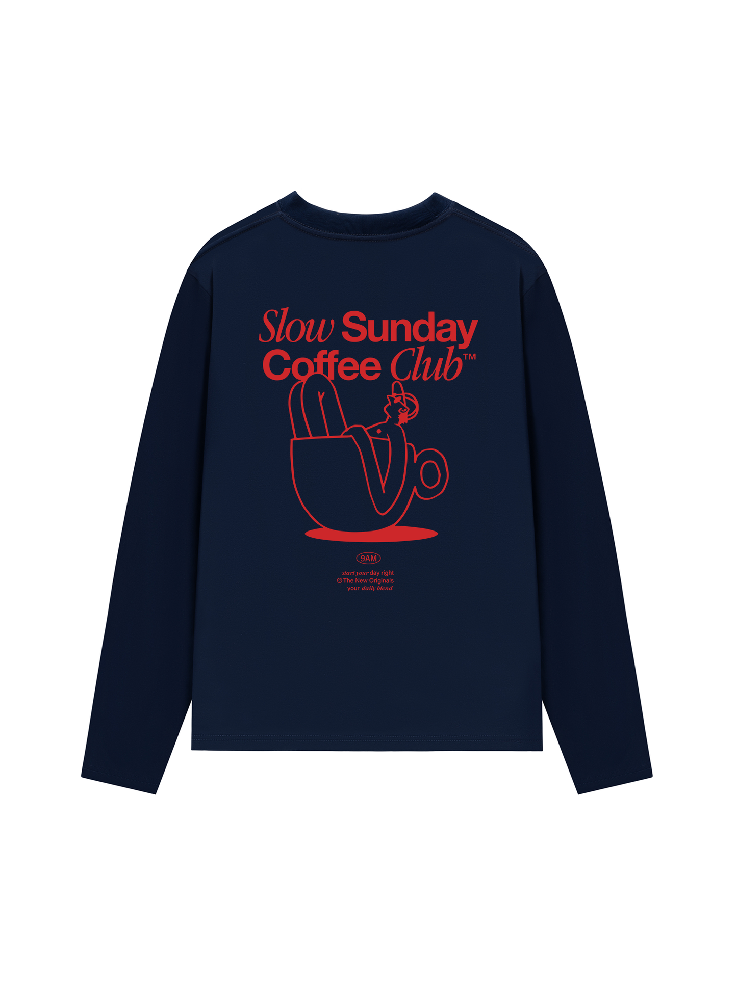 Áo Thun Dài Tay Slow Sunday Coffee Club
