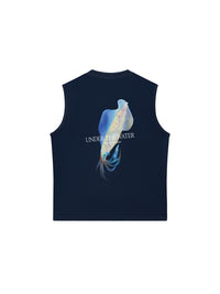 Áo Ba Lỗ Relaxed Fit Ocean Aquid Under The Water