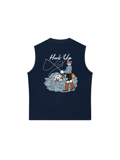 Áo Ba Lỗ Relaxed Fit Hook Up