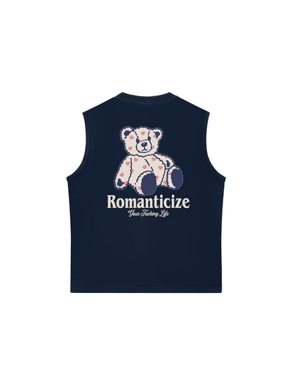 Áo Ba Lỗ Relaxed Fit Romanticize Teddy