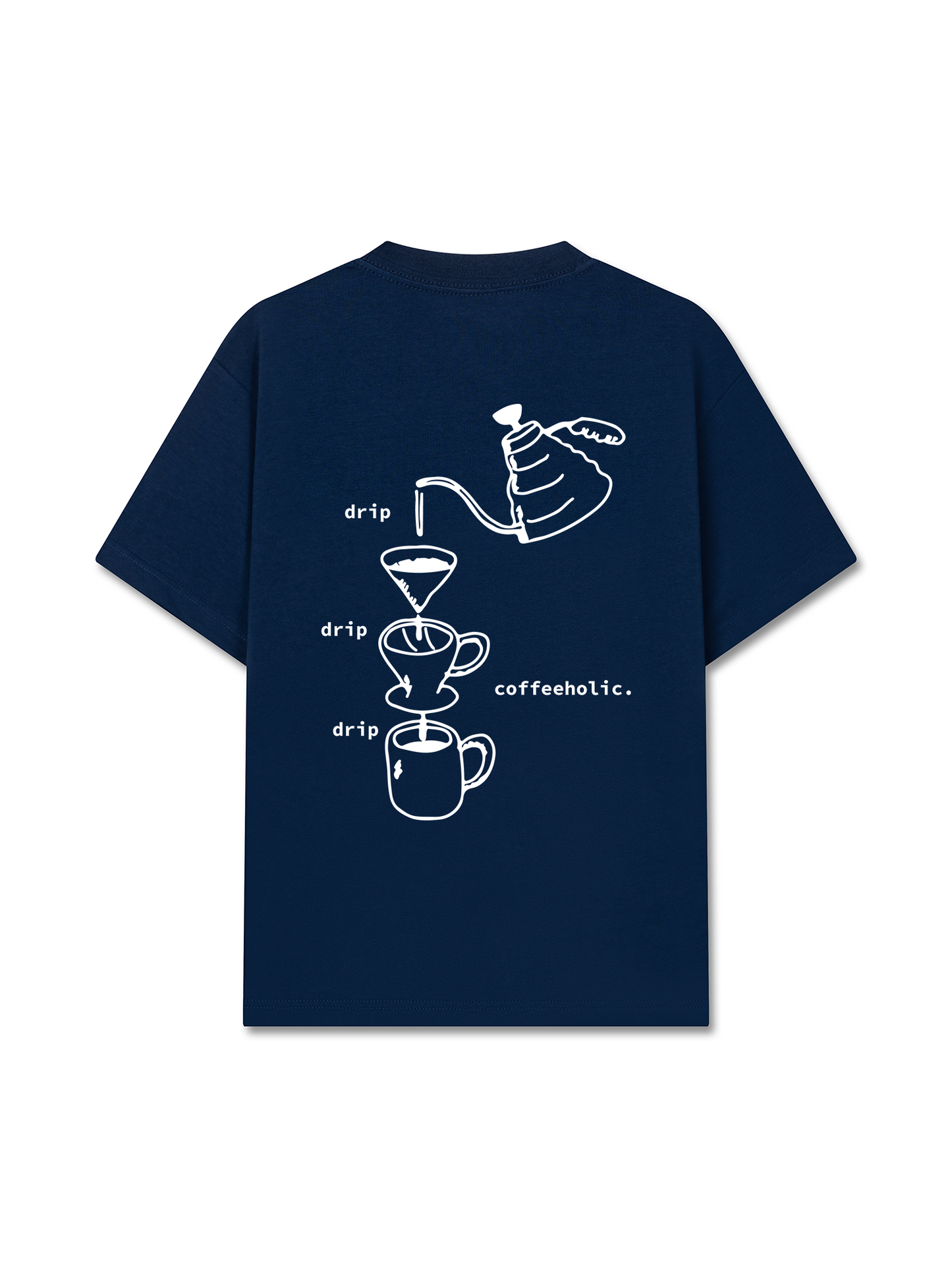 Áo Thun Relaxed Fit Coffeeholic