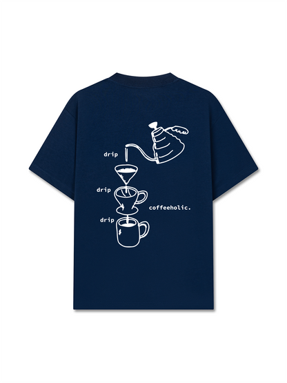 Áo Thun Relaxed Fit Coffeeholic