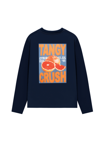 Áo Thun Dài Tay Summer Vibes Tangy Orange