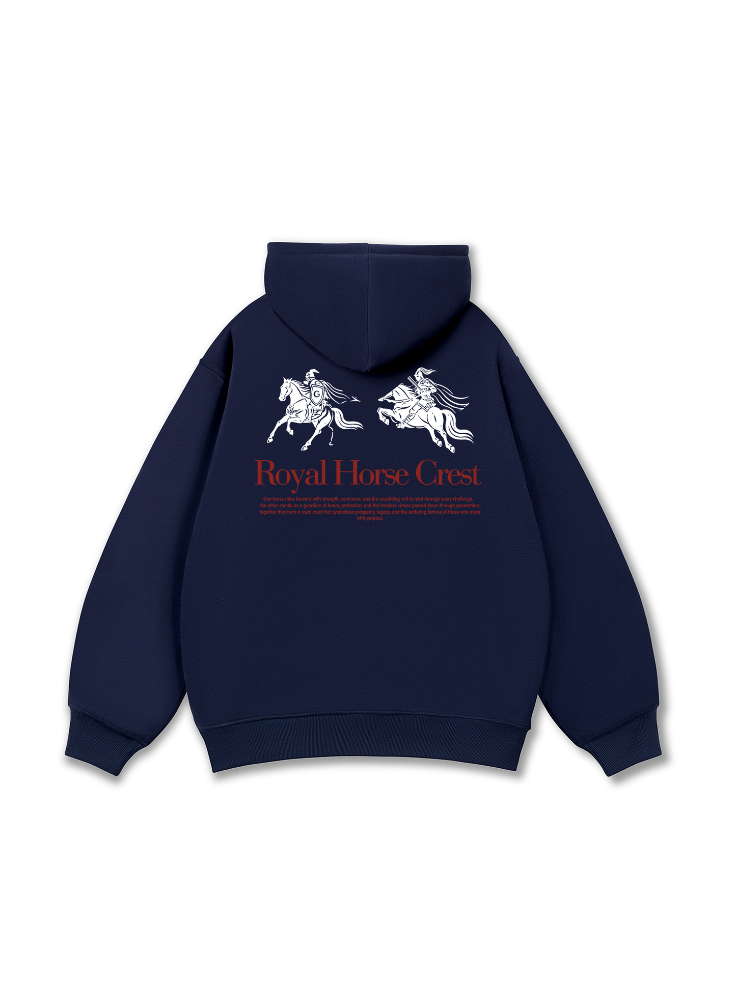 Royal Horse Crest  Hoodie