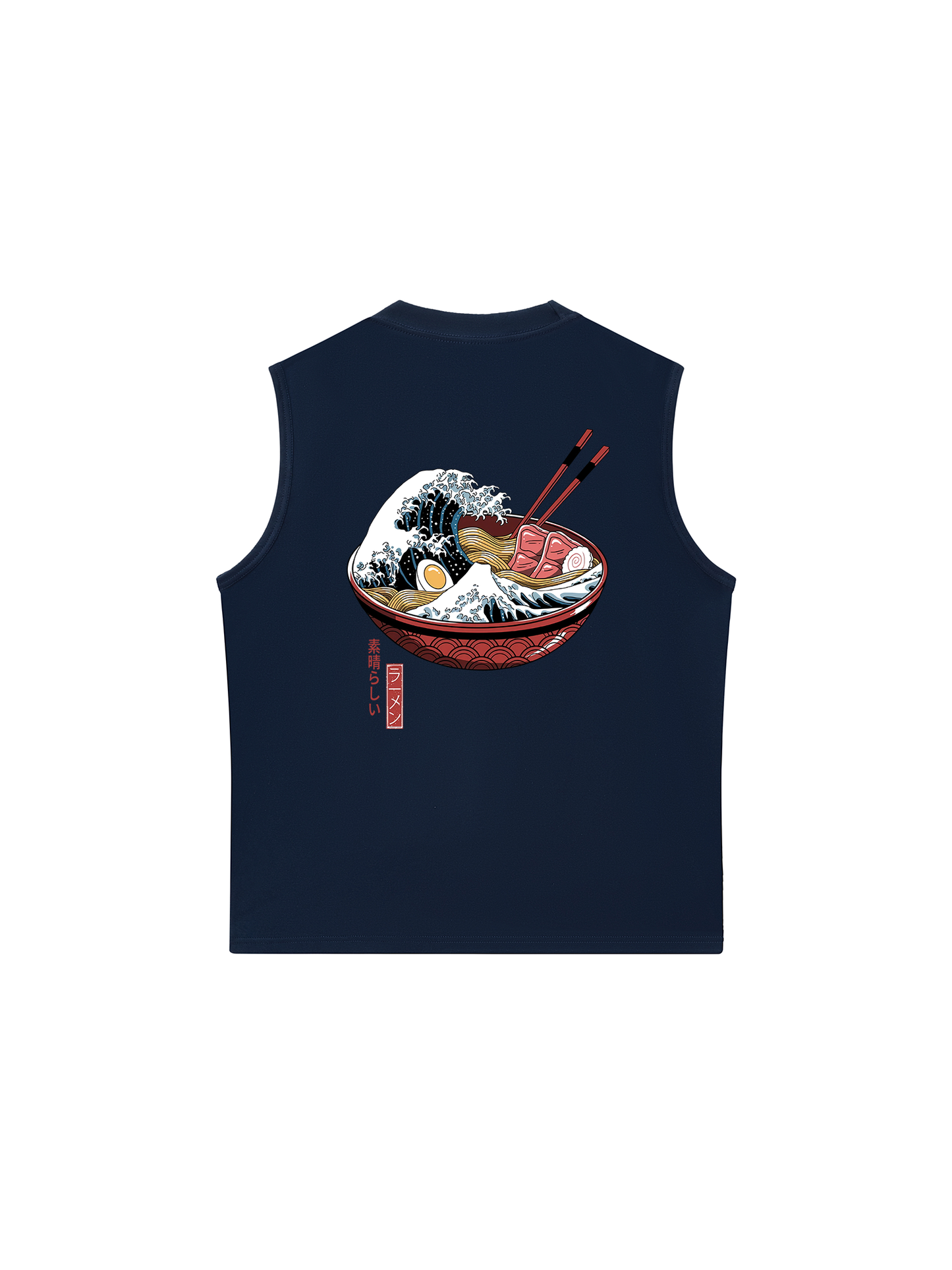 Áo Ba Lỗ Relaxed Fit Ramen Wave