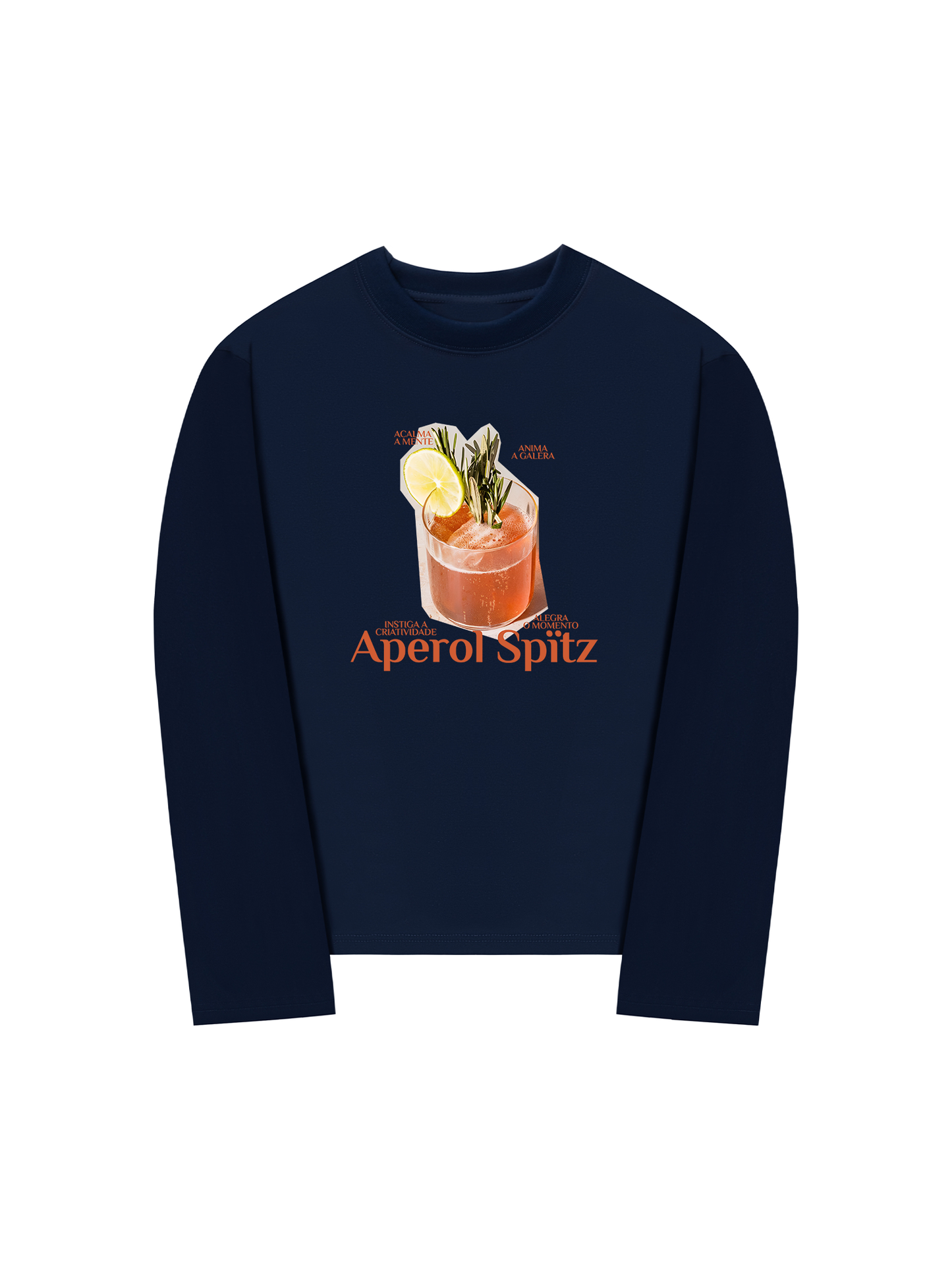 Áo Thun Dài Tay Fresh Aperol Spitz
