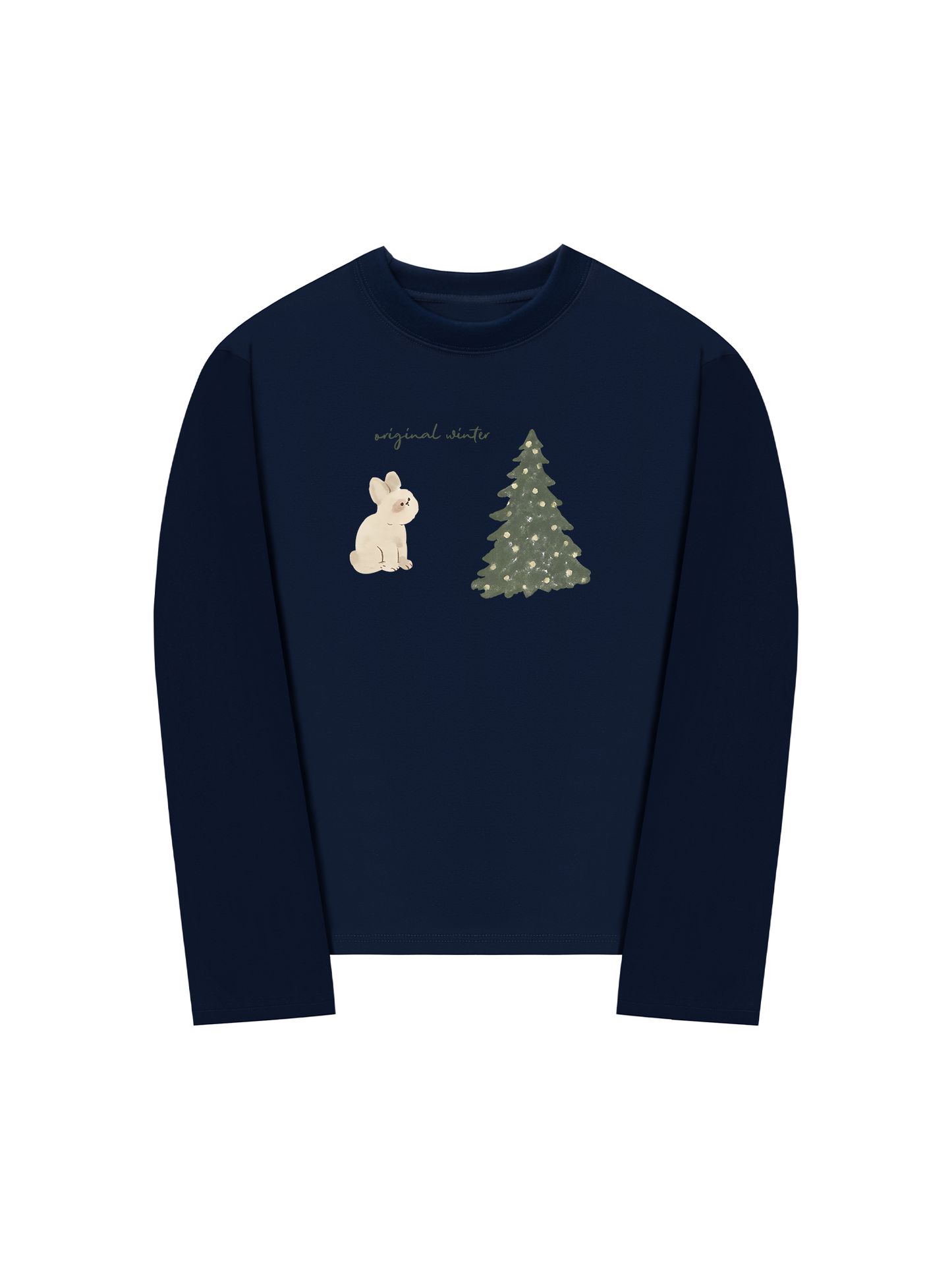 Áo Thun Dài Tay Winter Bunny Xmas