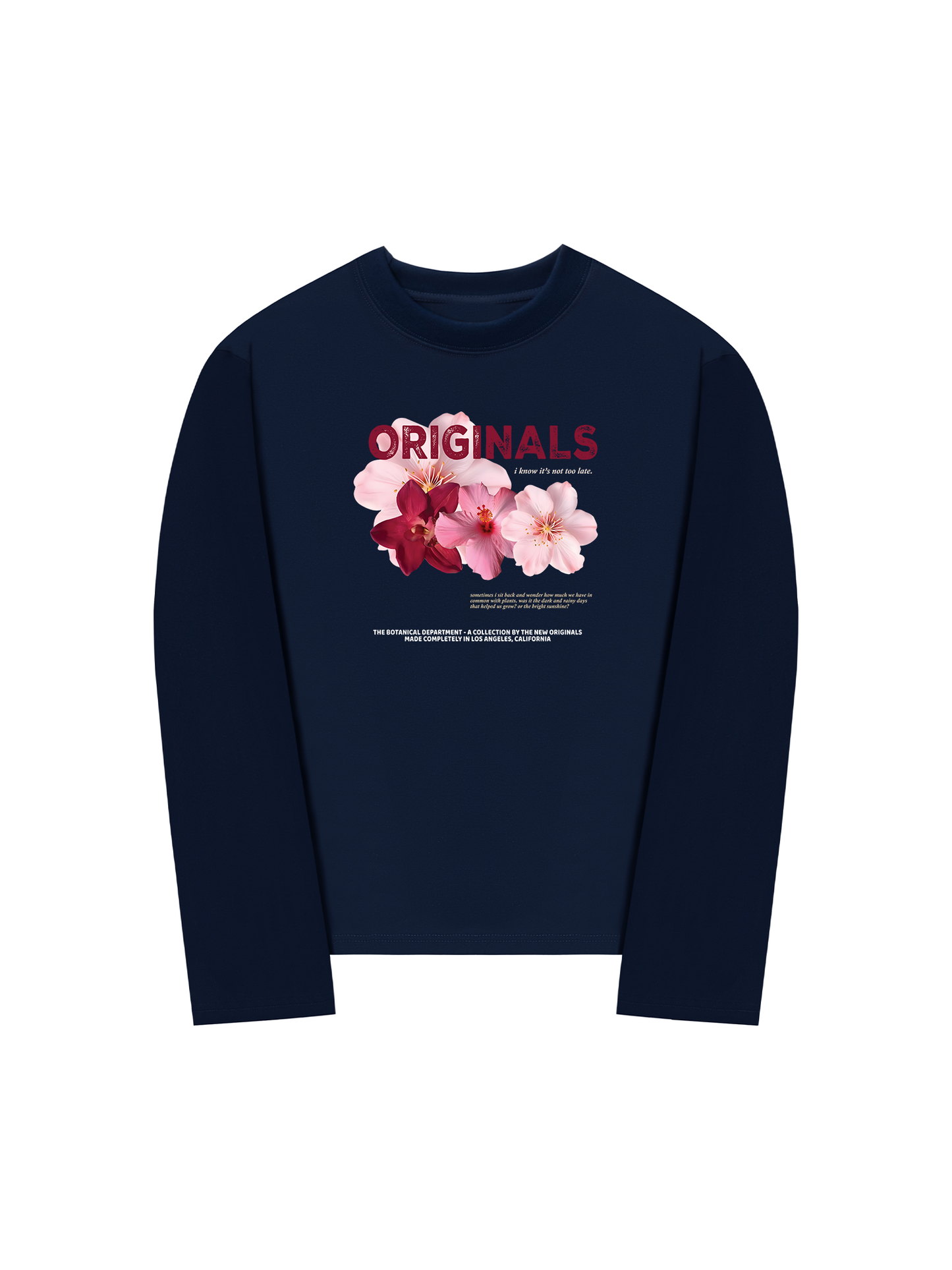 Áo Thun Dài Tay Summer Vibes Pink Floral