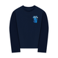Áo Thun Dài Tay Fuzzy Font Dragon Blue