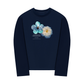 Áo Thun Dài Tay Summer Vibes Souble Blue Flower